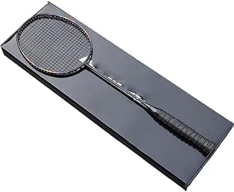 Super Light 8U Full Carbon Fiber Badminton Rackets with Bags String Professional Racket Strung