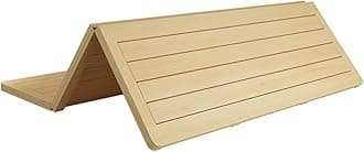 LVLDAWA Foldable Bed Support Board, Solid Wood Breathable Ranked Skeleton Simples Wooden Mattress Soft Bed Becomes Hard Waist Protector Bed Board For Sofa(70x120cm)