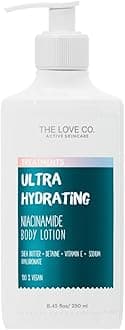 THE LOVE CO. Ultra Hydrating Body Lotion 250Ml - Nourishing Formula for Dry Skin - Women & Men - Enhanced with Jojoba Oil, Shea Butter, Vitamin E - Best for Daily Moisturizing