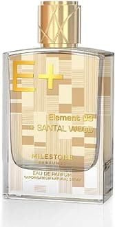 Element 03 & Santal Wood Men’s Eau de Parfum, Long-Lasting Fragrance 100ML – Bold & Sophisticated Blend, Premium Aromas for Confident Men, Ideal for Daily Wear & Special Occasions