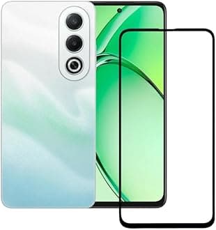 MoCoTech HD+ Edge-to-Edge Tempered Glass for Oppo K12X 5G – Full Screen Protector Guard, 9H Hardness, Anti-Scratch, Bubble Free, Case Friendly, Ultra Clear with Easy Installation Kit