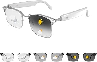 M9 Pro Smart Glasses Bluetooth, Bluetooth Sunglasses for Men, UV400 Polarized...