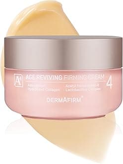 Dermafirm Age Reviving Firming Cream Facial Moisturizer A4 | Hydrating Face Moisturizer for Pore Firming & Skin Elasticity w/Collagen, Astasome & Peptide | No Animal Trials No Paraben 1.69 fl oz