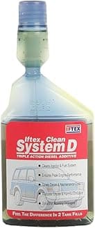 Iftex Clean System D for all Diesel Cars (250 ml)