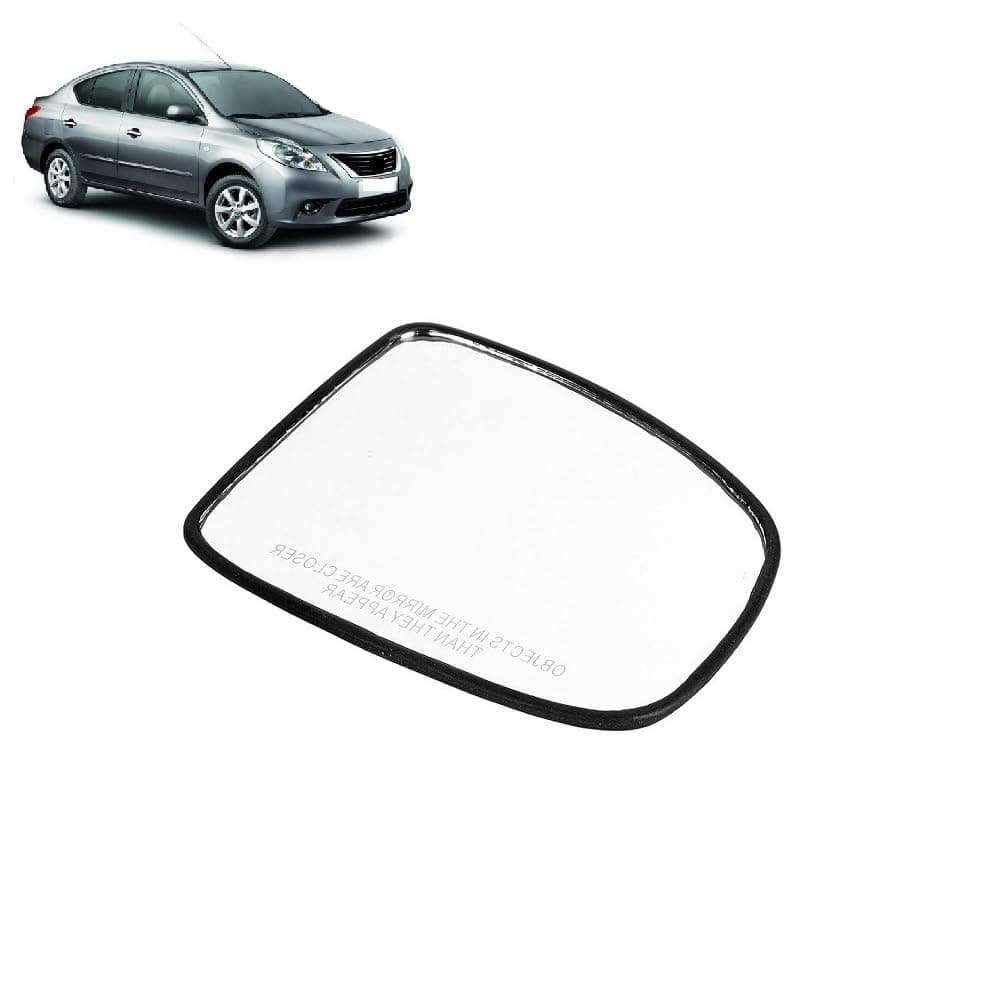 Right [Driver] Side View Sub Mirror Glass Plate for Nissan Sunny
