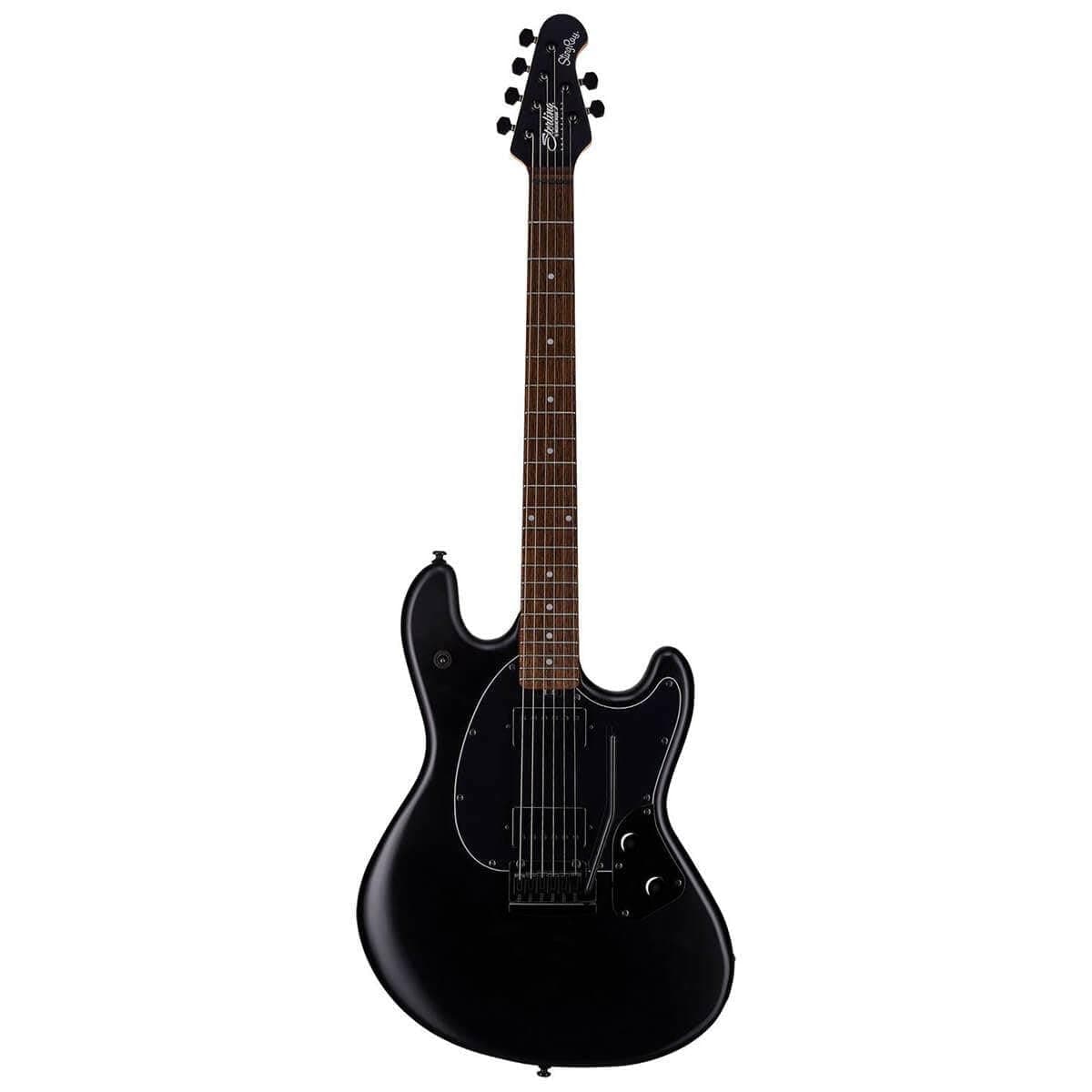 Sterling By MusicMan 6 String Solid-Body Electric Guitar, Right, Stealth Black (SR30-SBK-R1)