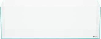 LANDEN 60L 5.8 Gal Rimless Low Iron Aquarium Long Fish Tank,Bookshelf Aquarium,W23.6×D7.87×H7.87 in(60x20x20cm) 5mm Thickness with Black Nano Foam Leveling mat Included