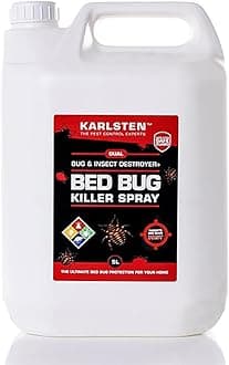 Bed Bug Killer – Ultra Strong Pest Control Spray – Pro Bed Bug Protection – (5 Litres) HSE 10668 Registered