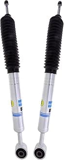 Pair of 5100 Series Ride Height Adjustable Front Monotube Shock fits 2007-2021 Tundra 4WD - Provides 0.875-2.3" Front Lift - Provides Increase Wheel Travel
