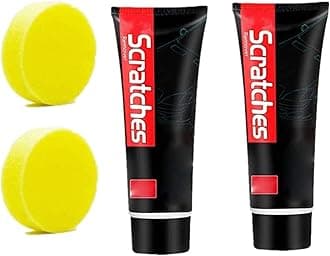 Scratch Free Stove Top Scratch Remover - Glass Ceramic Stove Top Cleaner - Multipurpose Cooktop Cleaner with Sponge - Kitchen Home Cleaninig Tool, 100ML/PC (2pcs)