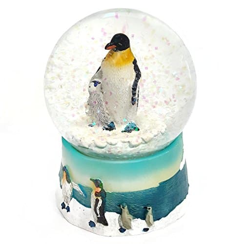 Ravensden Penguin with Chick Snow Globe - Collectable Gift Idea