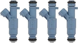 4pcs 35310-2G300 Injectors,ANGLEWIDE 4 Holes Fuel Injectors Sets fit for 10-12 for Hyundai for Santa Fe 2.4L,09-14 for Kia for Optima 2.4L, 10 for Kia for Rondo/Sorento/Forte Koup