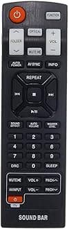 Elekpia New Replacement Remote Control fit for NB2520A NB2430A NB5541 NB3530A LG Sound bar System