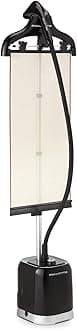 Rowenta, Steamer for Clothes, Prostyle Full Size Steamer with Screen, 63 Inches, 51oz water tank capacity, 1500 Watts, Ironing, Clothes Steamer, Black Garment Steamer IS3440
