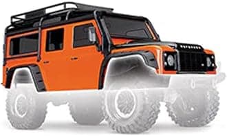 8011A Land Rover Defender Body, Adventure Orange: TRX-4