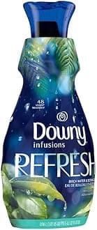 Downy Infusions Liquid Fabric Softener, Refresh, Birch Water & Botonicals, 32 fl oz