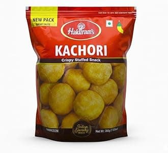 Haldiram's Indian Savory Spiced Crispy Snack Mix Kachori 200g