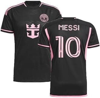 GenericSports Soccer Boys Football Jersey Argent Messi 10 Home Jersey T-Shirt 2023/2024 (Kids,Boys,Men)