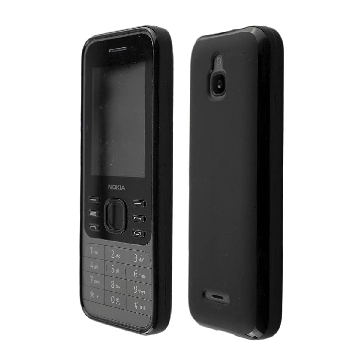 TPU-Case in black for Nokia 6300 4G – shockproof & precise fit