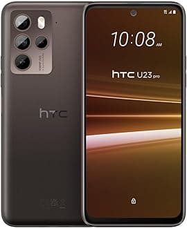 HTC U23 Pro 5G 256GB + 12GB RAM SIM-Free Unlocked Android Smartphone (Coffee Black)