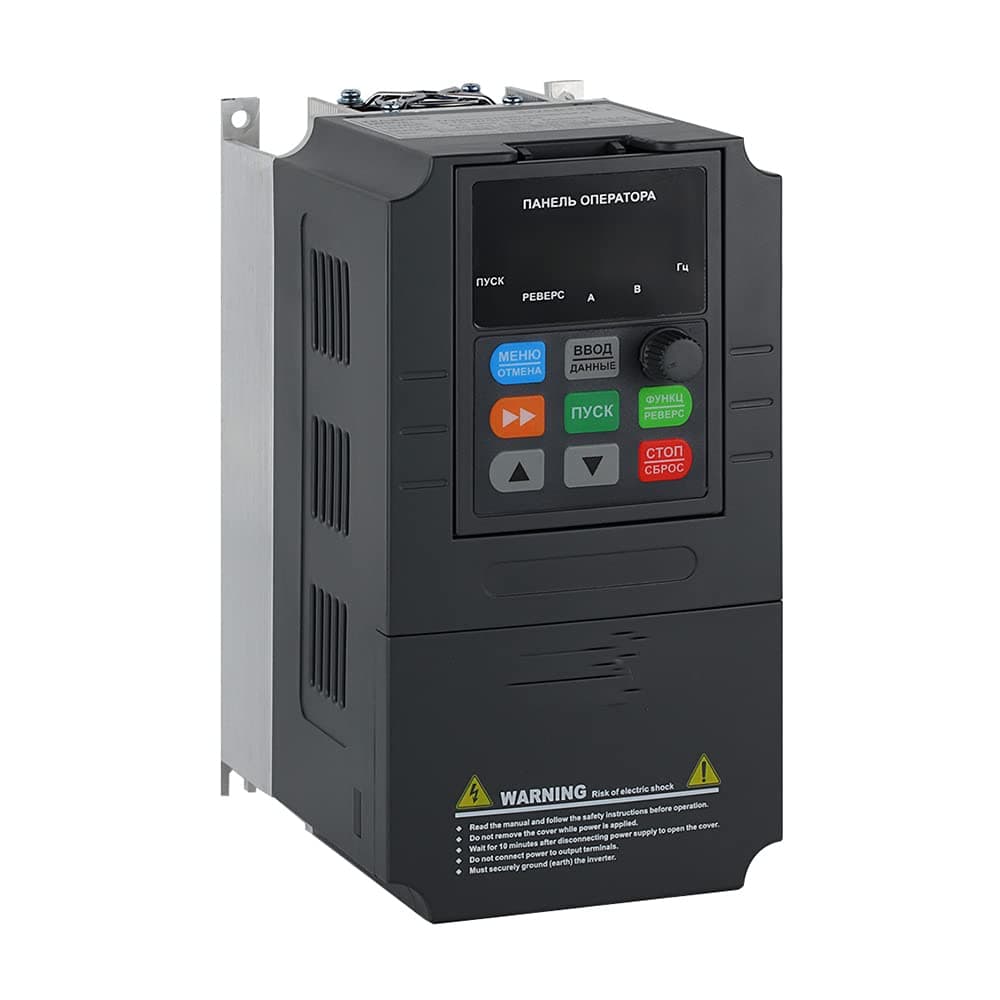ATO 3hp Single to Three Phase VFD, Single Phase 220V 230V Input to 3 Phase Output VFD 2.2kW Variable Frequency Drive for 3-Phase Motor Speed Control