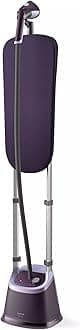 Stand Steamer with XL StyleBoard 3000 Series - 2000W, MyEssence Fragrance Infuser, 40g/min Continuous Steam, 2L Water Tank, Pointed Steam Plate Tip, 5 Steam Settings, Purple - STE3180/30