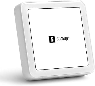 SumUp Solo Credit Card Payment Card Reader with Charging Station. Full Touch-Screen Interface with Free SIM Card and Mobile Data (SumUp Solo)