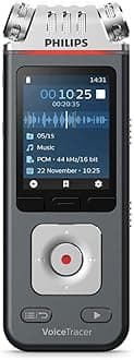 PhilipsVoicetracer Audio Recorder for Music, Lectures And Interviews DVT6110