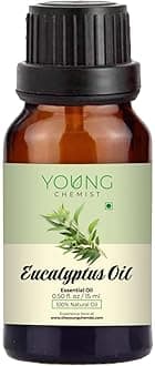 Eucalyptus Oil, 15ml - 100% Pure Therapeutic Grade Essential Oil for Clear Breathing, Aromatherapy, and Refreshing Home Fragrance | Ideal for Diffusers, Humidifiers, and DIY Blends
