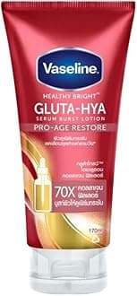 Vaseline Healthy Bright Gluta-Hya Serum Burst Lotion Pro-Age Restore 170 Ml.