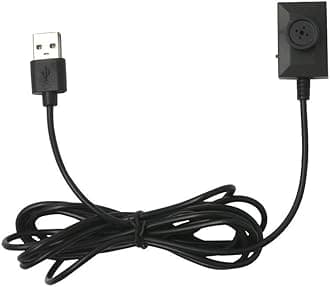 FREDI HD PLUS 1080P USB Camera Hidden Button Very Small mini Camera Shirt Button Hole mini Camera Without Wire for Home Security