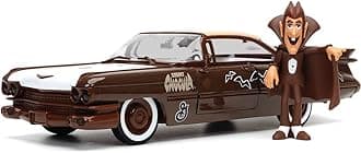 Toys Count Chocula 1:24 1959 Cadillac Coupe DeVille Die-Cast Vehicle with Count Chocula Figure, Toys for Kids and Adults