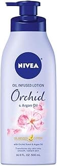 NIVEAOil Infused Body Lotion Orchid and Argan Oil, 16.9 Fluid Ounce