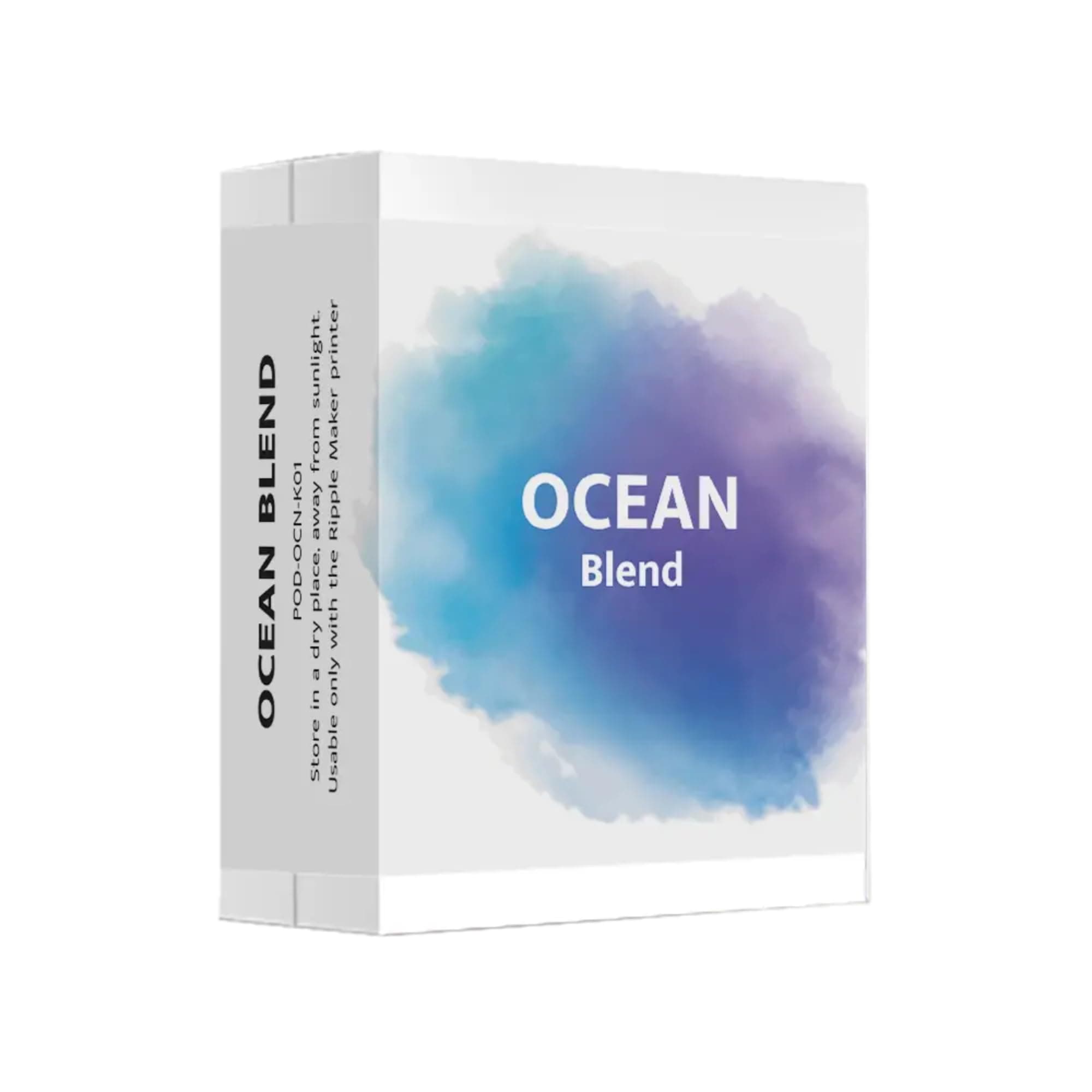 Pods - Natural Extracts Maker Machine | Plant-Based, No Artificial Colors, No Preservatives (Ocean Blend Pod)