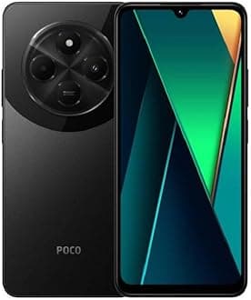 Xiaomi Poco C75 Smartphone 8+256GB No Contract Cell Phone 6.88 Inch Display MediaTek Helio G81 Octa-core Processor 50MP AI Triple Camera 5000mAh Battery NFC Dual SIM Black
