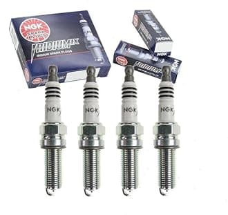 4 pc NGK Iridium IX Spark Plugs compatible with Honda Civic 1.8L 2.4L L4 2012-2015