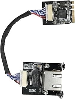 M.2 A E Key to 2.5 Gigabit Ethernet,Support youyeetoo X1X86 SBC, Intel i226 2.5G Ethernet Server NIC, Interface Card10/100/1000/2500 Mbps RJ45 LAN, Support 2230