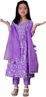 ItemzonPrincess Fancy Girls Kurta Suit Sets