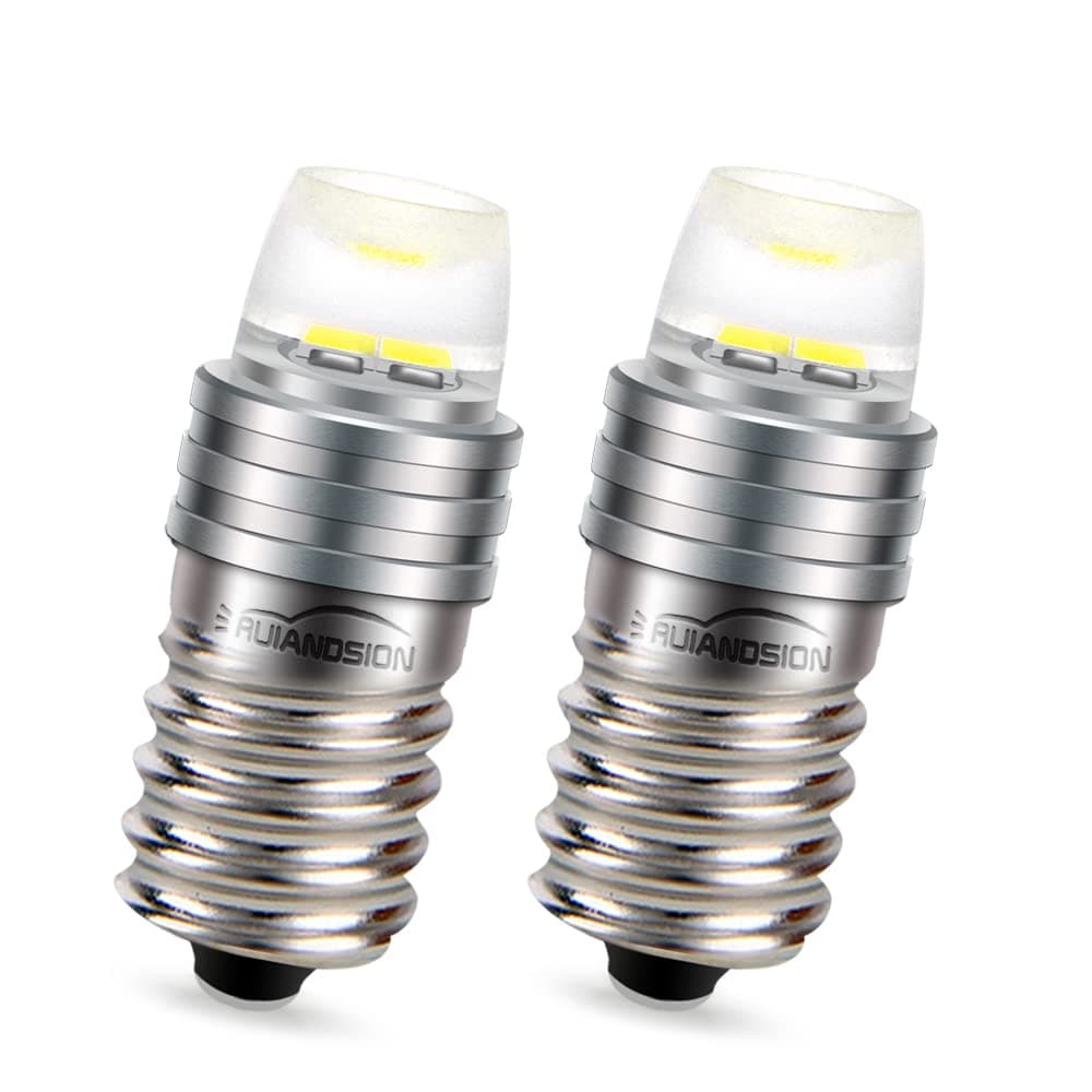 Ruiandsion E14 Screw Base LED Bulb White AC/DC 24V 2016 2SMD LED Chips Replacement for Home Lighting (Pack of 2)