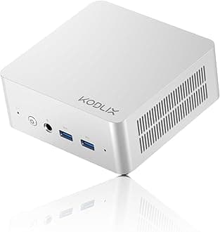 KODLIX GD90 Mini PC, 12th Gen Intel i9-12900HK(14C/20T), 32GB DDR4 RAM 1TB SSD Desktop Mini Computers, 4K Triple Display Small Computer HDMI+DP+USB-C, Micro PC WiFi6E/BT5.2/2.5G LAN for Home/Office