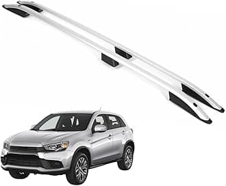 Roof Side Rails Rack for Mitsubishi Outlander Sport ASX 2011-2026 | All Weather Roof Rack Aluminum Side Rails for Rooftop, Luggage Carrier, Kayak, Canoe, Ski, Snowboard | Silver