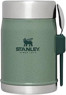 Stanley Classic Legendary Classic Food Jar + Spoke 14oz Hammer Tone Green