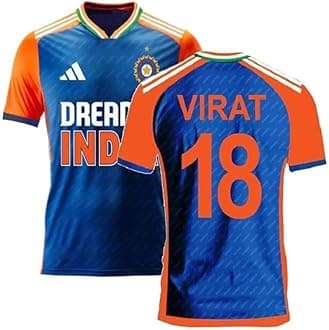 India Cricket Jersey | Virat Jersey 2024 for Men and Kids
