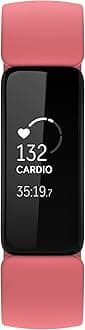 Fitbit Inspire 2 Health & Fitness Tracker with 1-Year Fitbit Premium Included, 24/7 Heart Rate & up to 10 Days Battery, Desert Rose