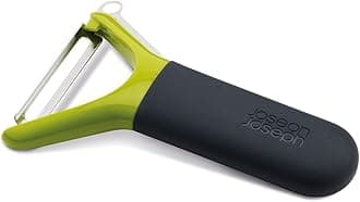 Joseph Joseph Y Shaped Stainless Steel Peeler, Vegetable Peeling, Potato Eye Remover & Scraping Blade, Dishwasher Safe - Green