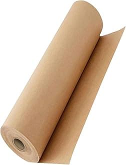 Brown Butcher Paper Roll for Smoking Meat Unwaxed 12 Inch x 100 Feet, BBQ Peach Wrapping Paper for Smoking Meat, Brisket, Crawfish Boil or Table Runner