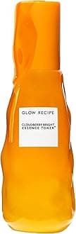 Glow Recipe Cloudberry Brightening Toner + Essence Skincare - CoQ10 Face Toner to Strengthen Skin Barrier + Hydrating Rice Water, Vitamin C, E & 5% Glycerin to Soften & Even Skin Tone (75ml)