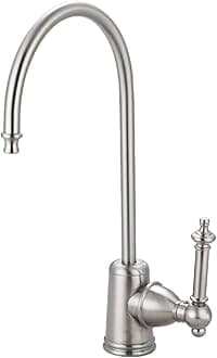 Kingston Brass Gourmetier KS7198TL Templeton Single Handle Water Filtration Faucet, Satin Nickel