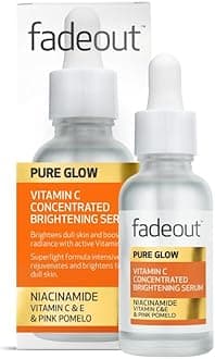 Fade Out Pure Glow Concentrated Brightening Serum - Vitamin C & Niacinamide for Radiant, Hydrated Skin - 30ml