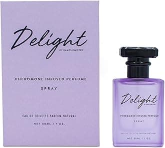 RawChemistry Delight Pheromone Infused Perfume for Women – Women's Perfume Infused with Pheromones – Delight by Raw Chemistry Spray with Feromonas – con Feromonas para Mujer